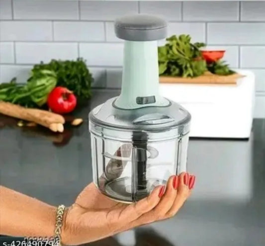 800 ml Mini portable handly chopper - Fast, easy and mess-free cutting